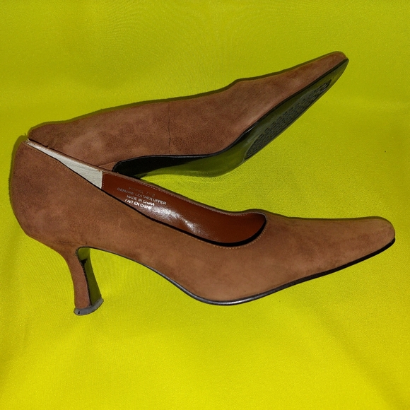 Vintage Real Suede  Women Shoes - Picture 2 of 6